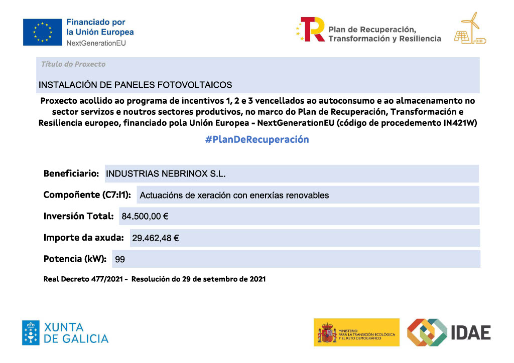 Subvención para la Instalación de Paneles Fotovoltaicos